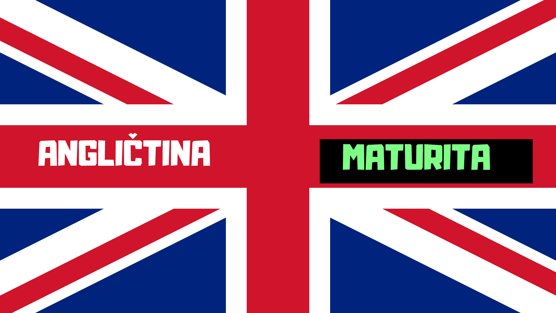 Angličtina - maturita